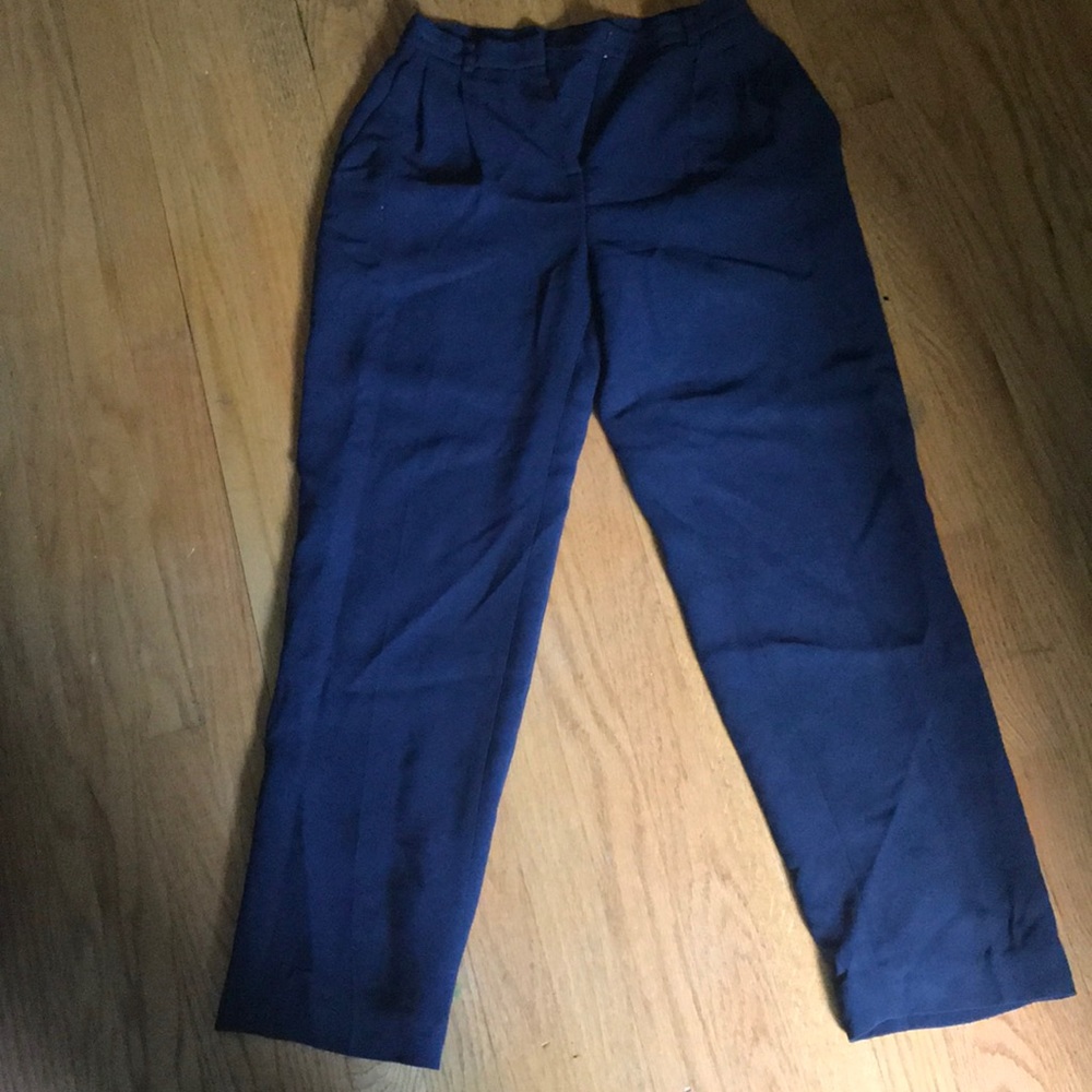 Navy Blue Business Pants